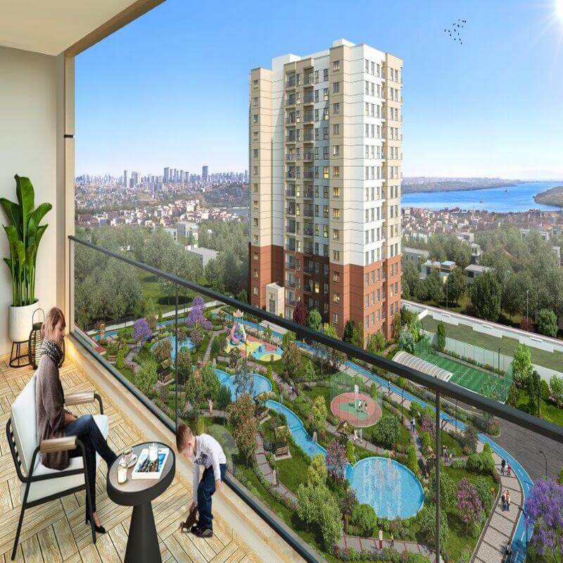 بيزيم إيفلار 9 – شقق سكنية ومحلات تجارية في سبارتاكوليه إسطنبول