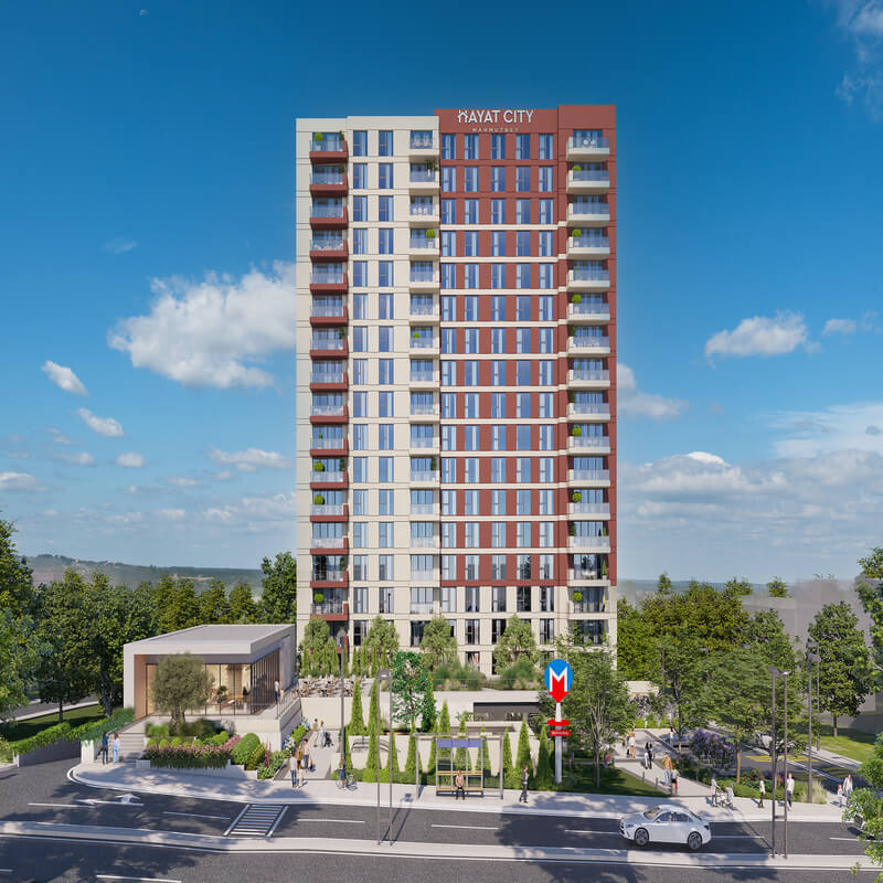 حياة سيتي – شقق سكنية راقية قرب المترو في باغجلار إسطنبول