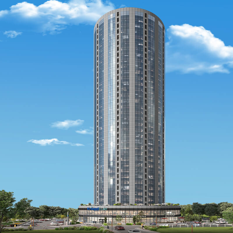 كريستال كوليه – مكاتب تجارية حديثة قرب الميتروباص في إسنيورت إسطنبول