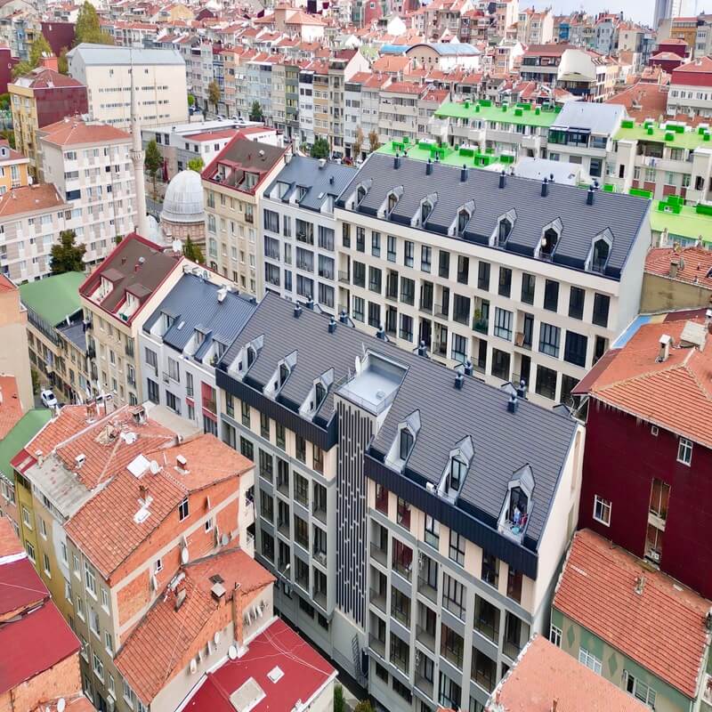 مشروع تقسيم بالس – شقق ريزيدنت استثمارية قرب ميدان تقسيم في شيشلي إسطنبول